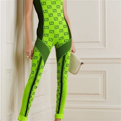 green gucci jumpsuit dupe|lime green gucci jumpsuit.